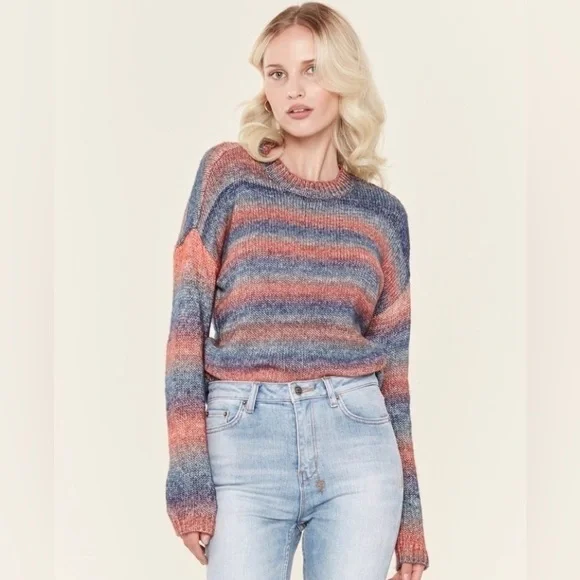 BB Dakota Sweaters Bb Dakota Give Me Space Ombr Sweater Poshmark